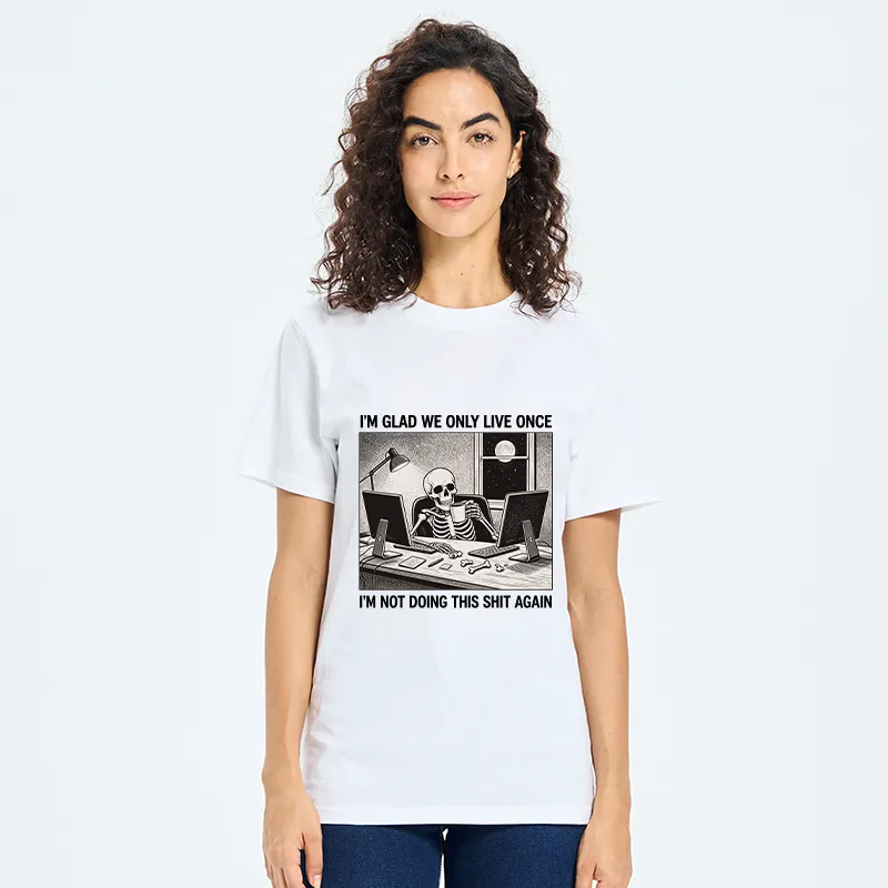 Tokyo-Tiger Funny Skeleton Coffee Break Meme Classic T-Shirt