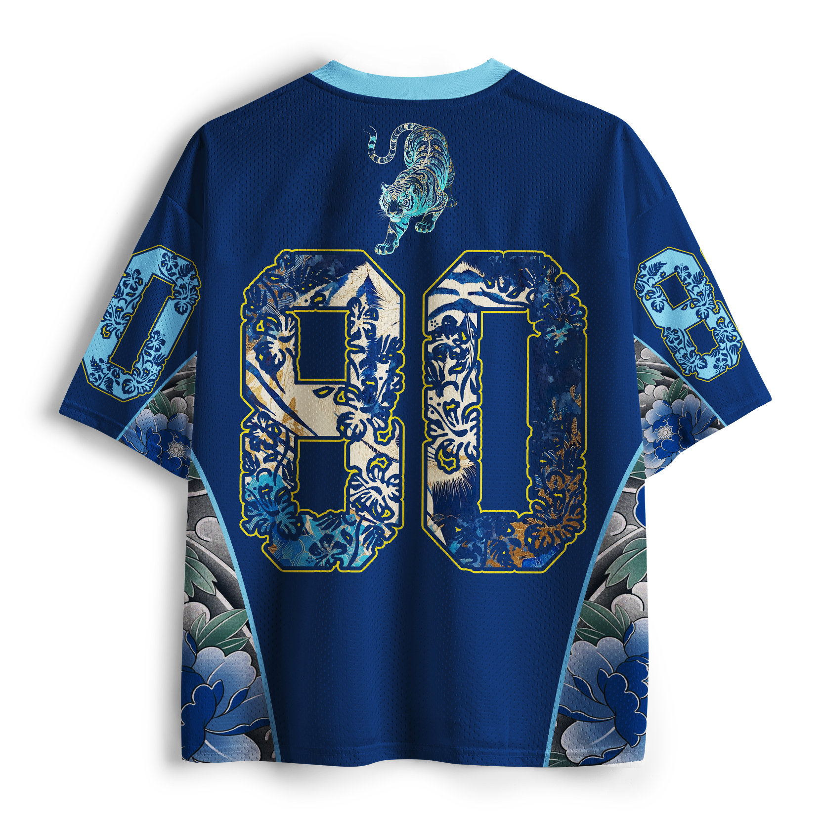 Tokyo-Tiger Tiger:Symphony of Strength&Beauty Mesh Jersey