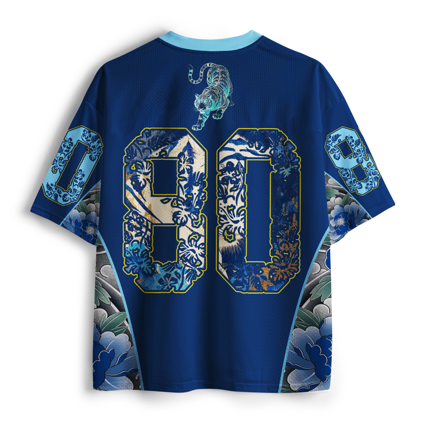 Tokyo-Tiger Tiger:Symphony of Strength&Beauty Mesh Jersey