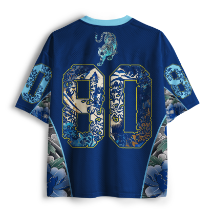 Tokyo-Tiger Tiger:Symphony of Strength&Beauty Mesh Jersey