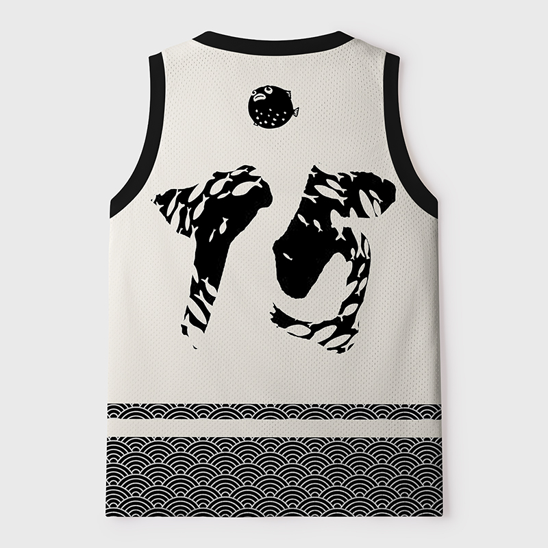 Tokyo-Tiger Funny To A Lifetime Mesh Tank Top