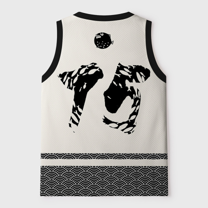 Tokyo-Tiger Funny To A Lifetime Mesh Tank Top