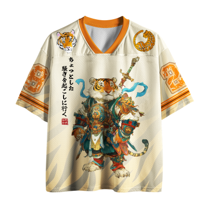 Tokyo-Tiger The Ronin Tiger Mesh Jersey