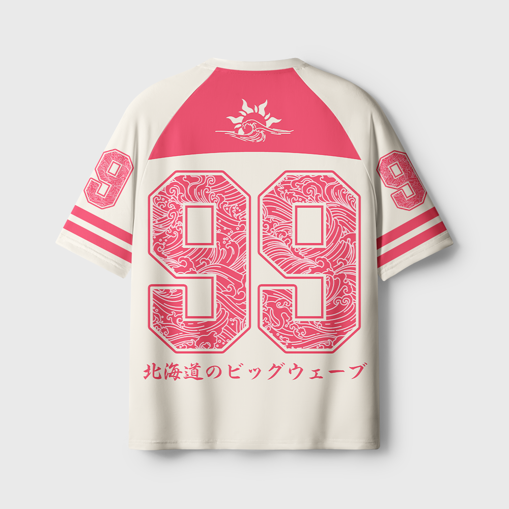 Tokyo-Tiger Sakura Surge-Hokkaido Wave Quick-drying T-shirt