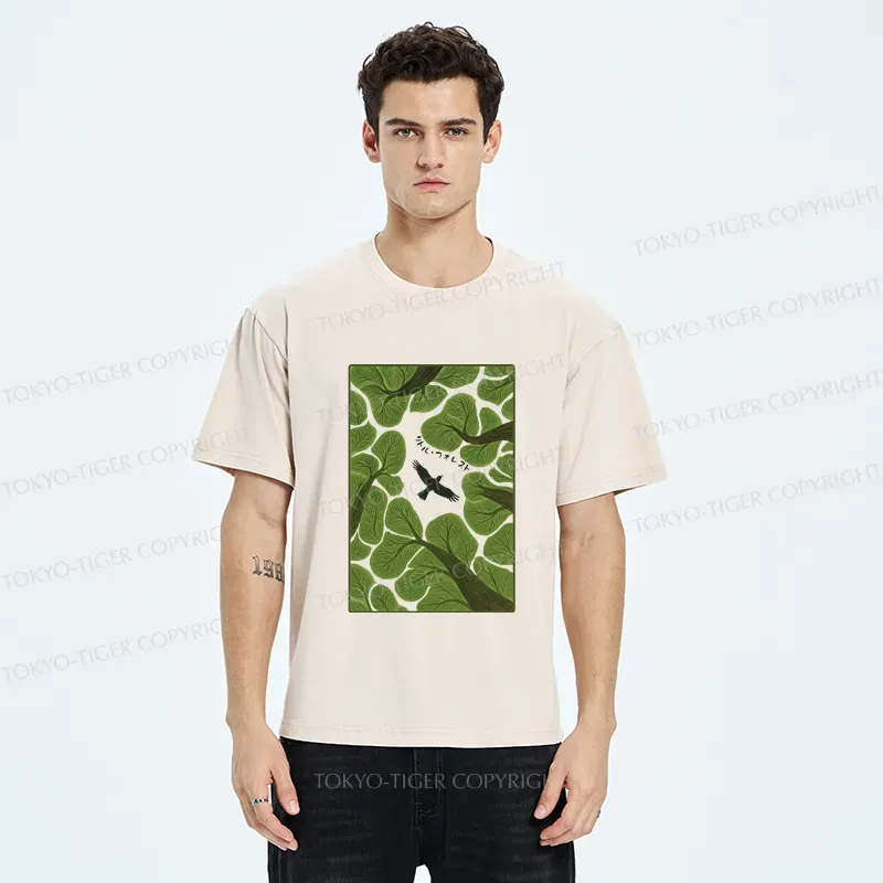 Tokyo-Tiger Free Bird Washed T-Shirt