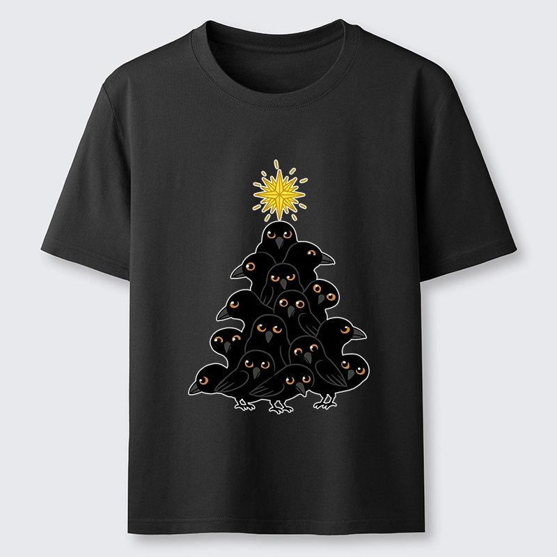 Tokyo-Tiger Crow Christmas Tree Classic T-Shirt