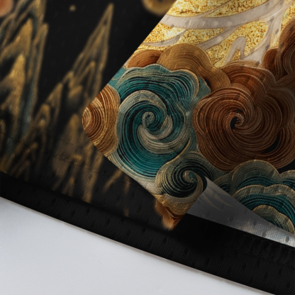Tokyo-Tiger Self-Obsessed Golden Phoenix Mesh Jersey