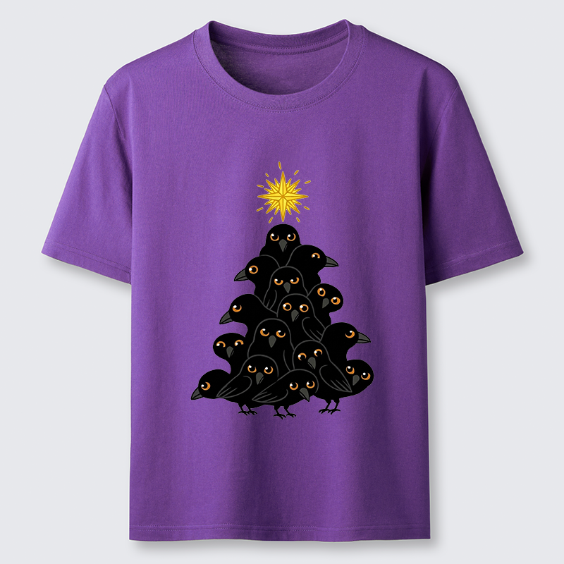 Tokyo-Tiger Crow Christmas Tree Classic T-Shirt