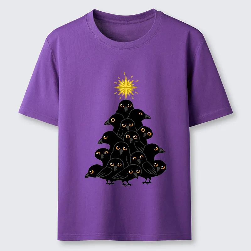 Tokyo-Tiger Crow Christmas Tree Classic T-Shirt