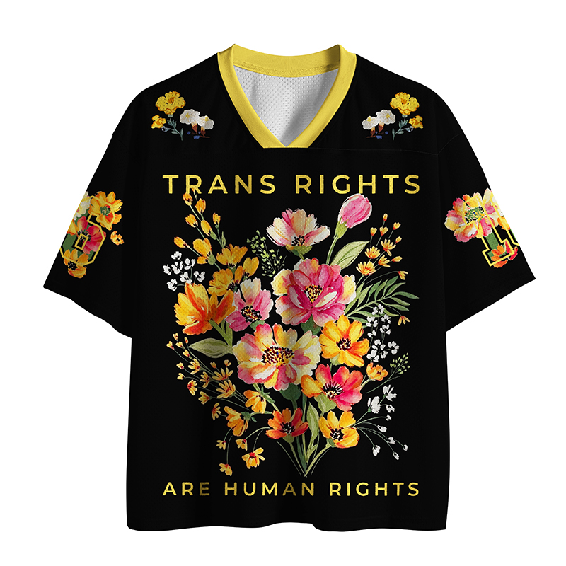 Tokyo-Tiger Trans Rights Are Human Rights Mesh Jersey