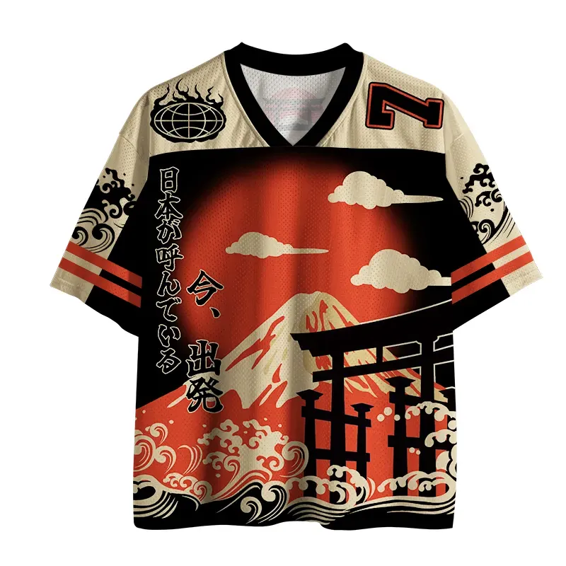 Tokyo-Tiger Japan Let's Go Now Mesh Jersey