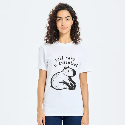 Tokyo-Tiger Chill Capybara Meme Classic T-Shirt