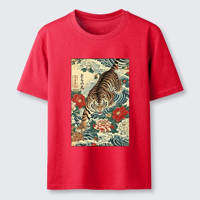 Tokyo-Tiger Retro Wave Tiger Classic T-Shirt