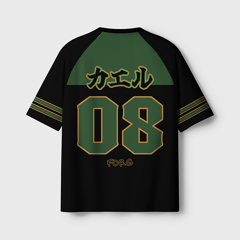 Tokyo-Tiger Funny Forg Japan Quick-drying T-shirt