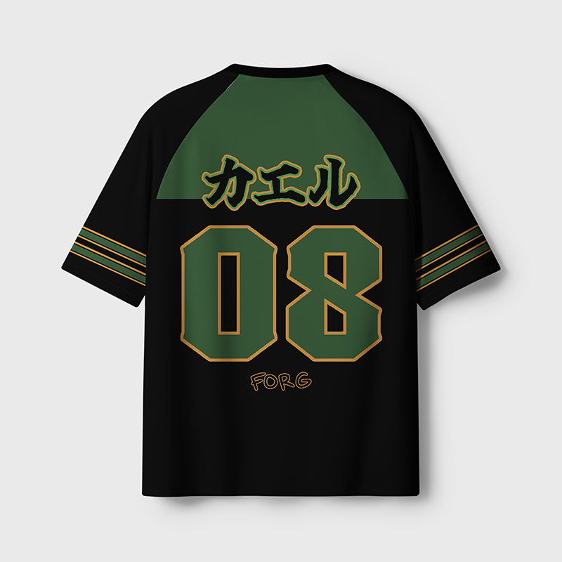 Tokyo-Tiger Funny Forg Japan Quick-drying T-shirt