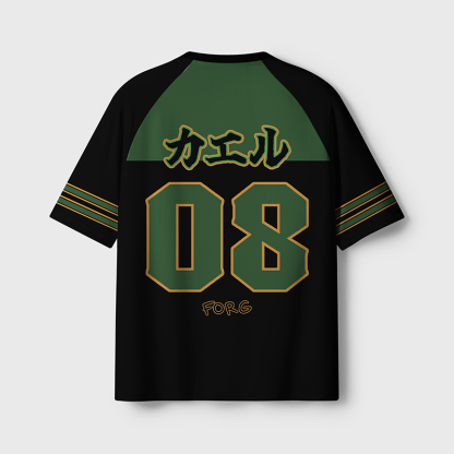 Tokyo-Tiger Funny Forg Japan Quick-drying T-shirt