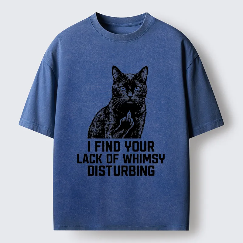 Tokyo-Tiger Cool Cat Humor Art Washed T-Shirt