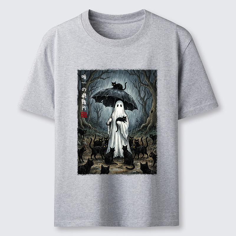 Tokyo-Tiger Ghost Cat Shelter Classic T-Shirt