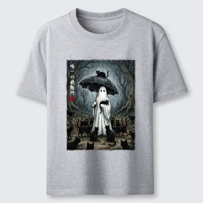 Tokyo-Tiger Ghost Cat Shelter Classic T-Shirt