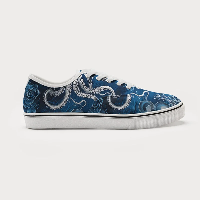Tokyo-Tiger Deep Sea Octopus Canvas Shoes