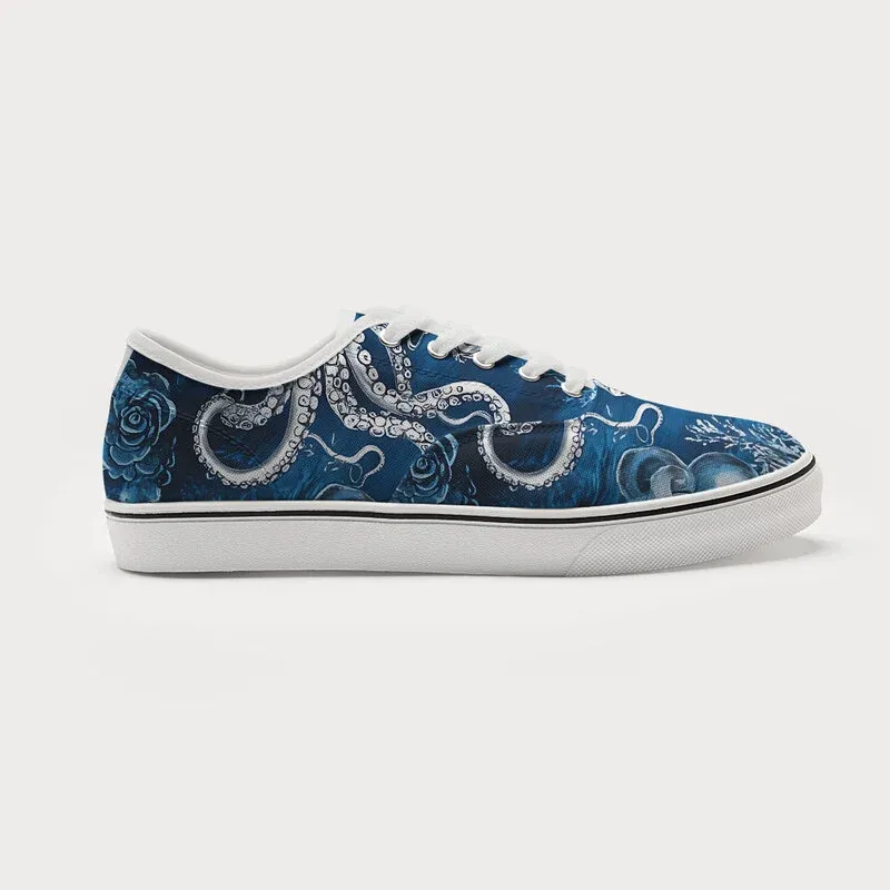 Tokyo-Tiger Deep Sea Octopus Canvas Shoes