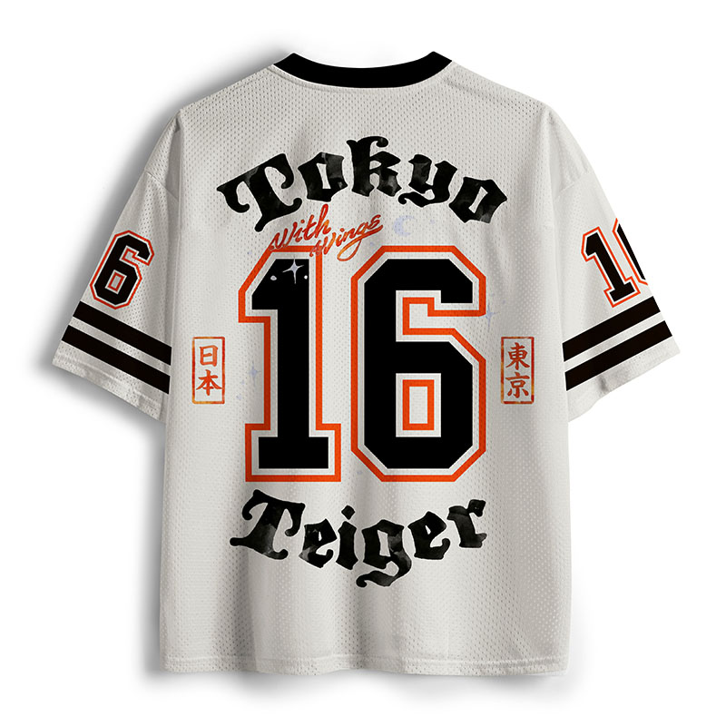 Tokyo-Tiger Tokyo Winged Beast Mesh Jersey