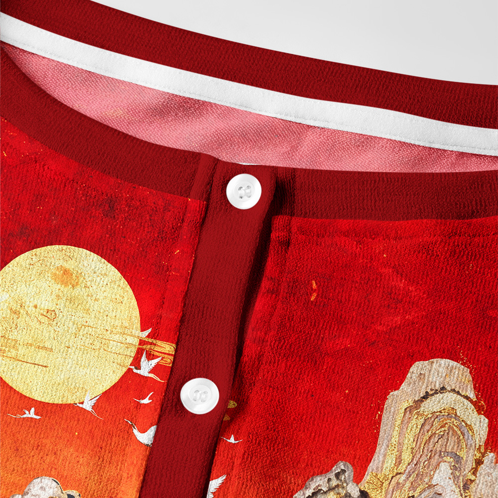 Tokyo-Tiger Gilded Autumn Peaks Women's Lightweight Cardigan