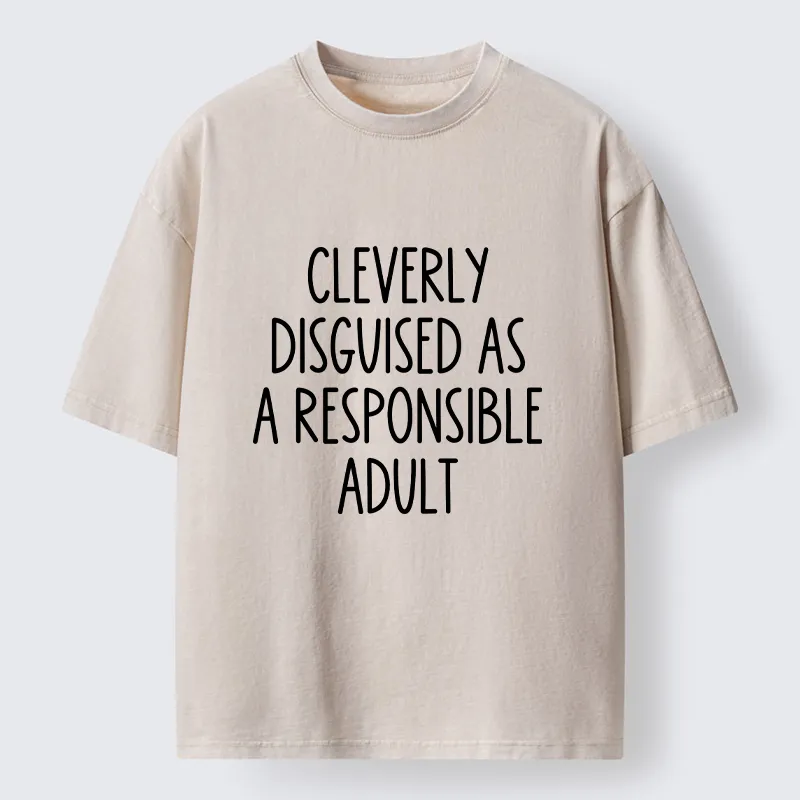 Tokyo‑Tiger Funny Adult Mode Meme Washed T‑Shirt Sale