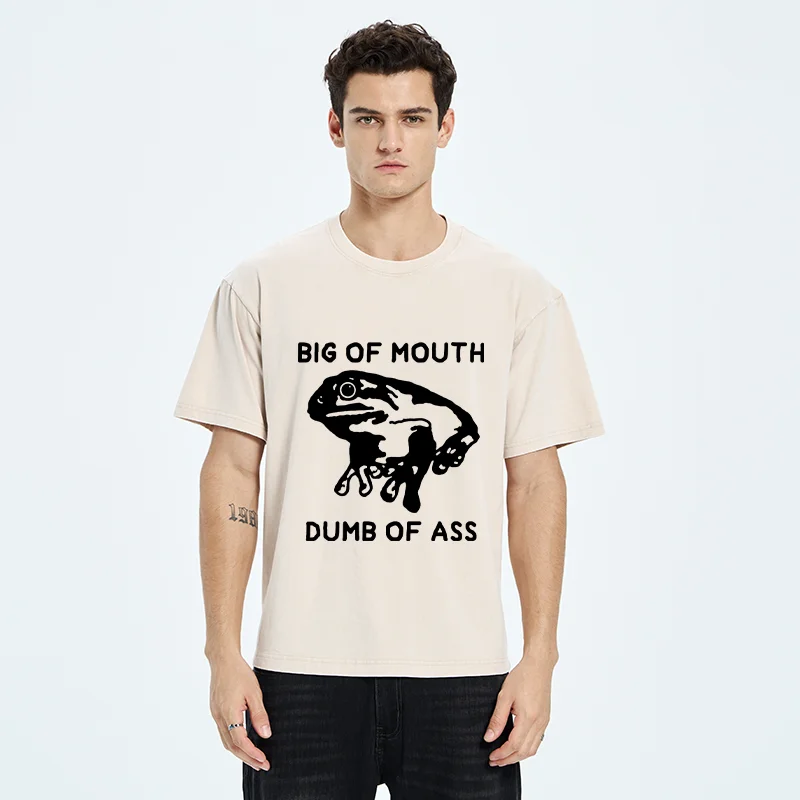 Tokyo-Tiger Big-mouthed Frog Washed T-Shirt