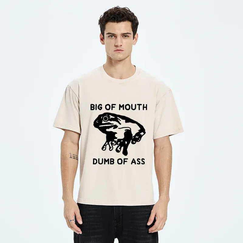 Tokyo-Tiger Big-mouthed Frog Washed T-Shirt