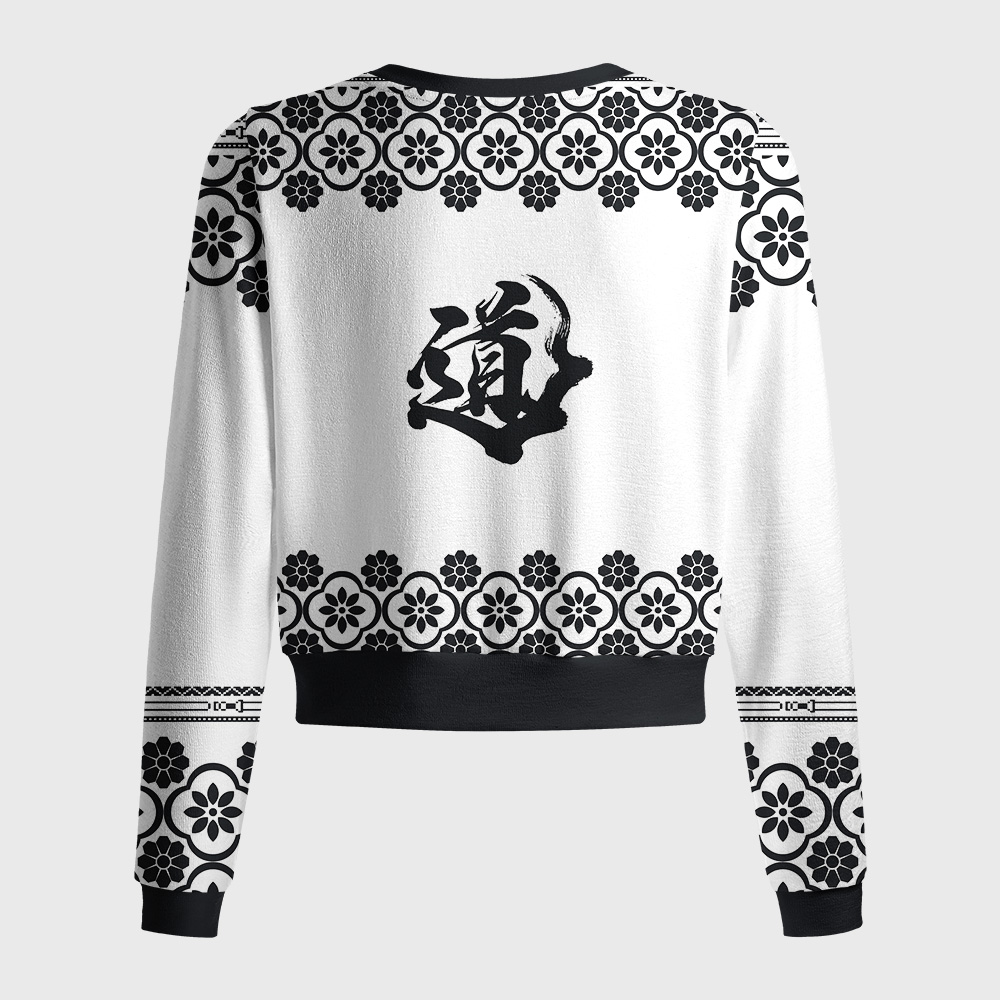Tokyo-Tiger The Way of the Samurai Cat Women's Lightweight Cardigan
