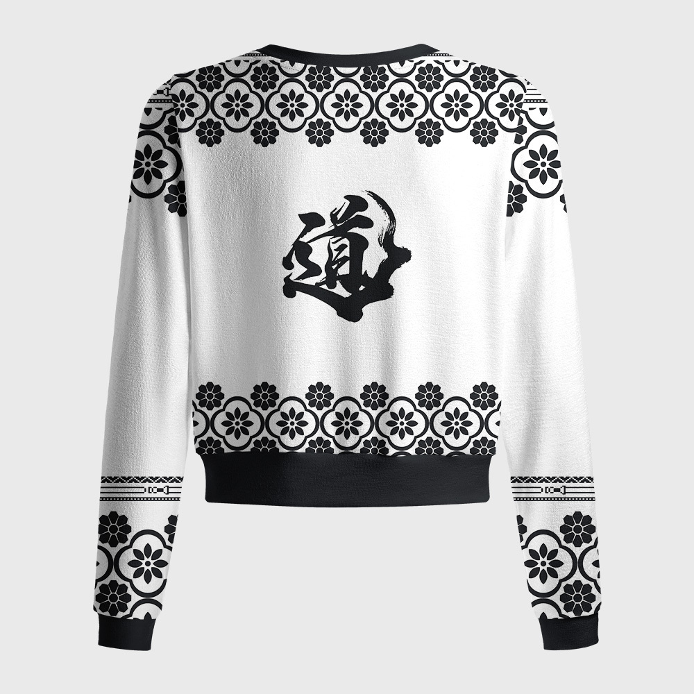 Tokyo-Tiger The Way of the Samurai Cat Women's Lightweight Cardigan