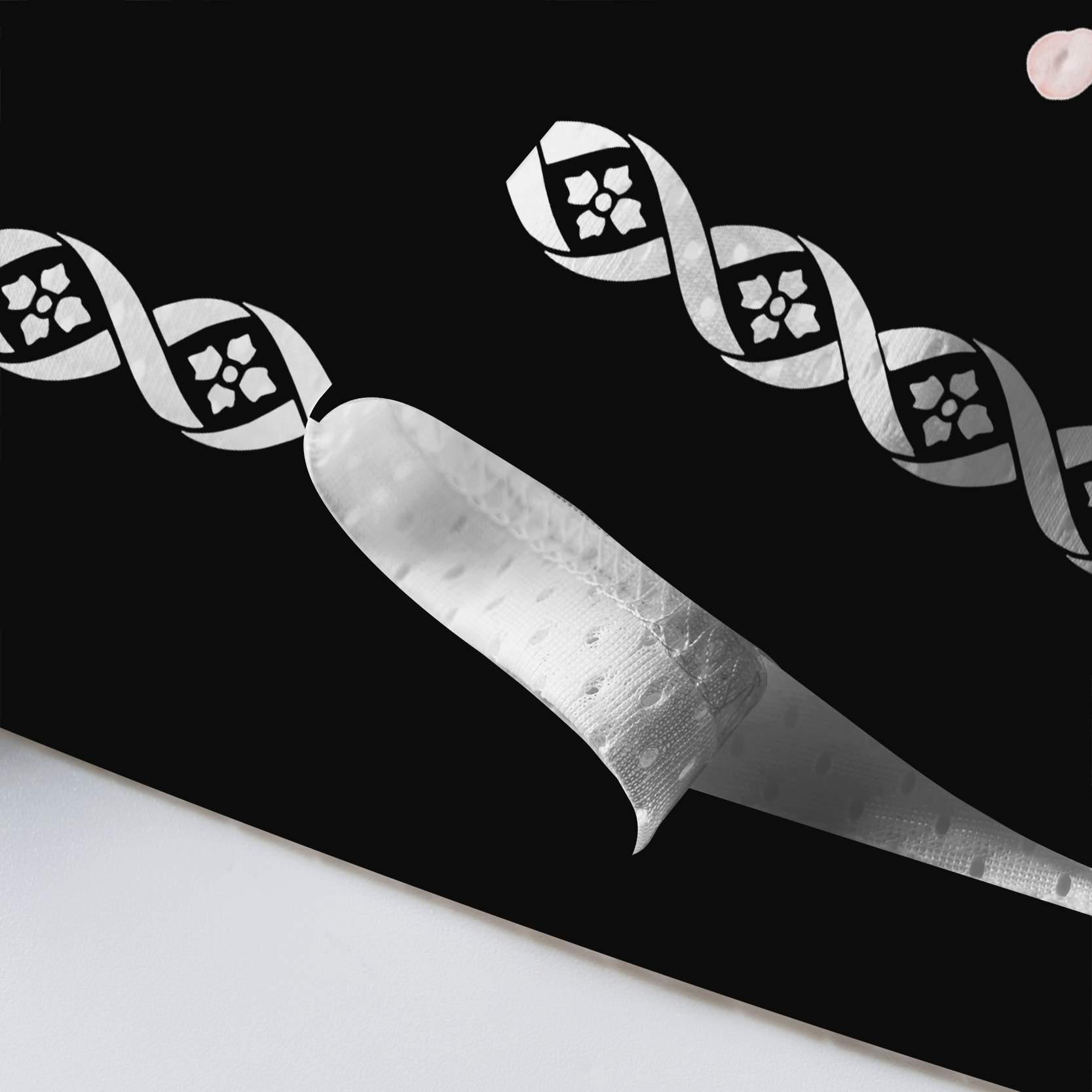 Tokyo-Tiger Crane and Sakura Mesh Jersey