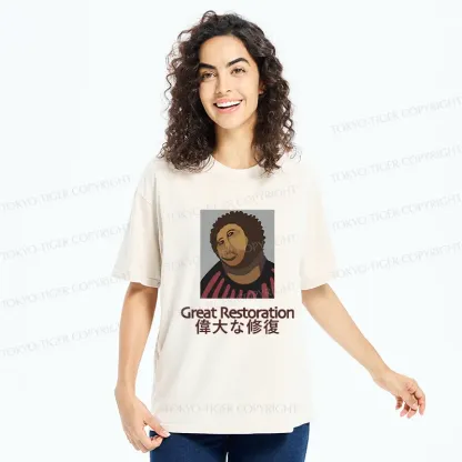 Tokyo-Tiger Great Restoration Washed T-Shirt