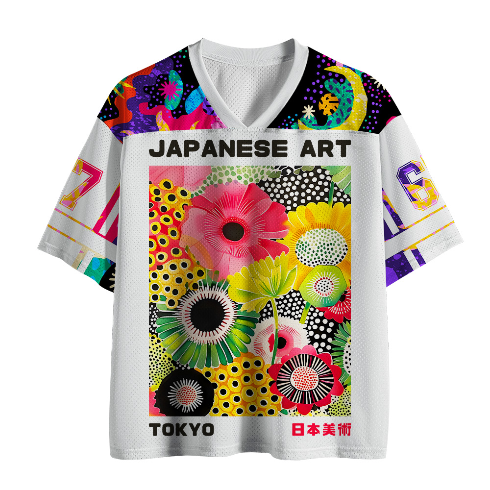 Tokyo-Tiger Tokyo - Japanese Art Mesh Jersey