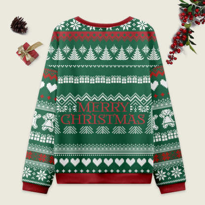 Tokyo-Tiger Cute Sushi Cat Christmas Ugly Sweatshirt