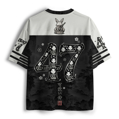 Tokyo-Tiger Ink Painting Samurai Rabbit Mesh Jersey