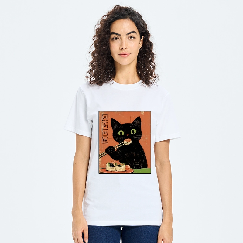 Tokyo-Tiger Japanese Style Sushi Cat Art Classic T-Shirt