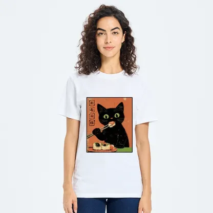 Tokyo-Tiger Japanese Style Sushi Cat Art Classic T-Shirt