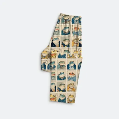 Tokyo-Tiger Many Frogs Are Watching You Family Pajama Sets