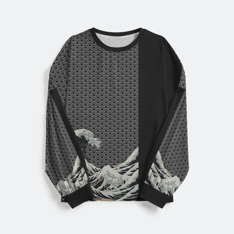 Tokyo-Tiger Half Of The Wave Family Pajama Sets