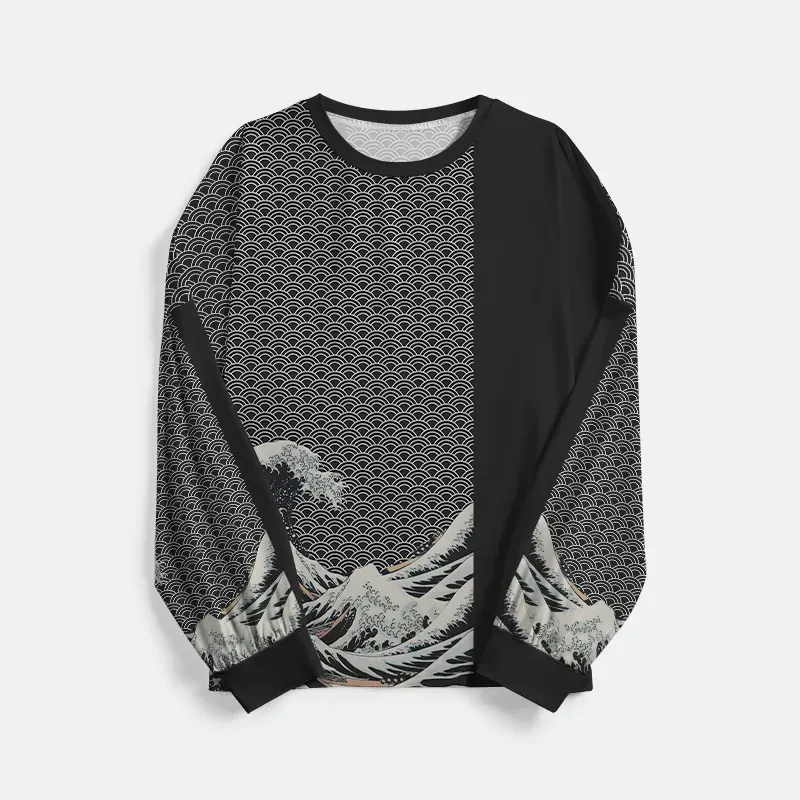 Tokyo-Tiger Half Of The Wave Family Pajama Sets