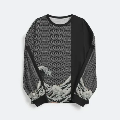 Tokyo-Tiger Half Of The Wave Family Pajama Sets