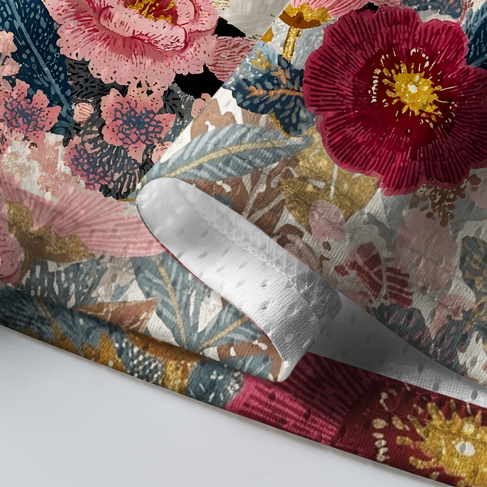 Tokyo-Tiger Botanical Dreamscape Cat Mesh Jersey
