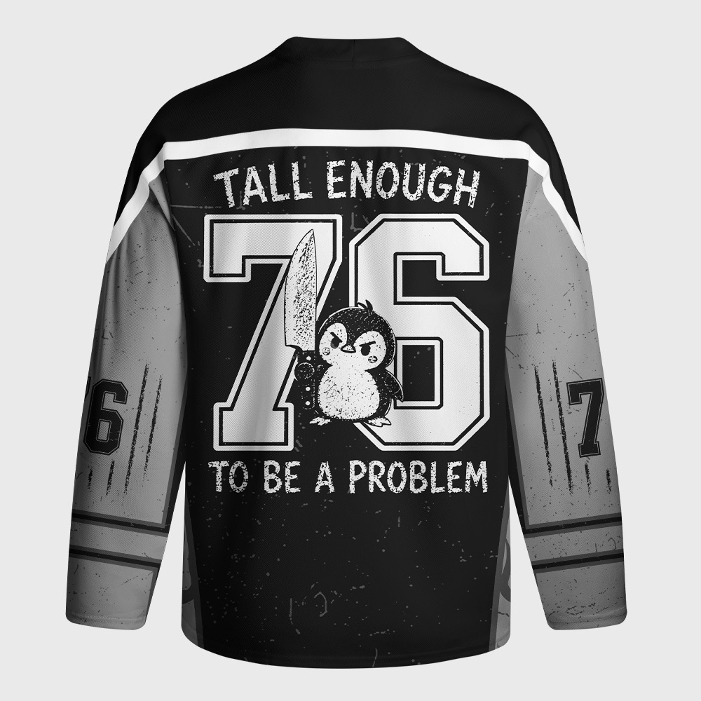 Tokyo-Tiger Strong Tall Mindset Long-Sleeve Hockey Jersey