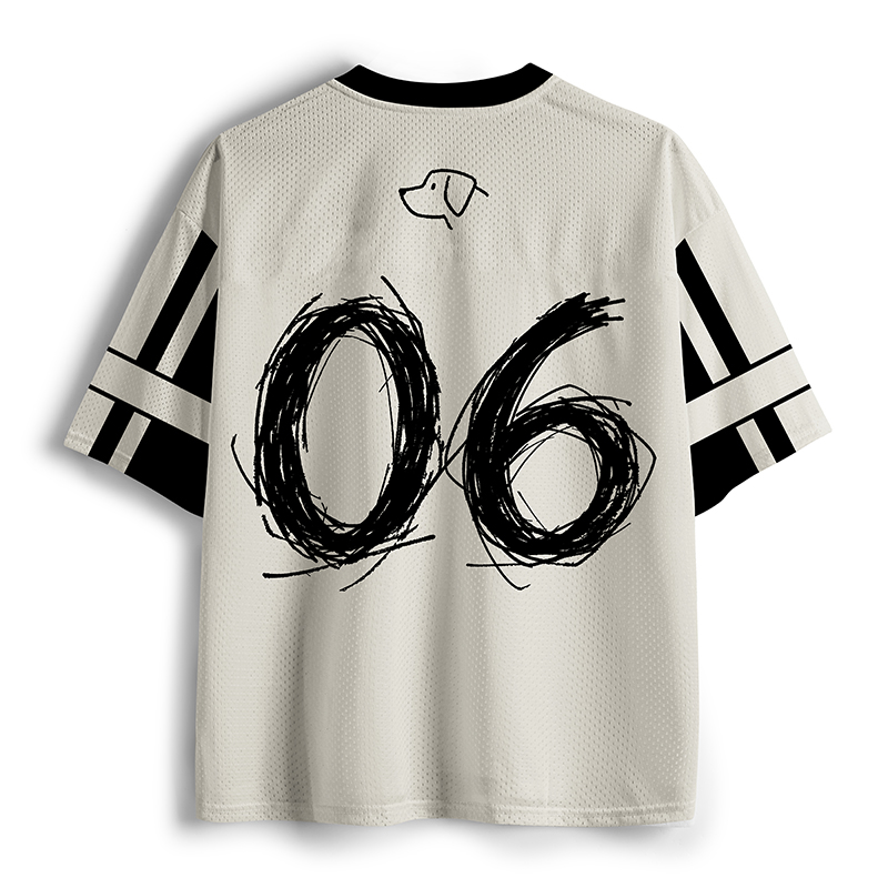 Tokyo-Tiger Messy Dog Mesh Jersey