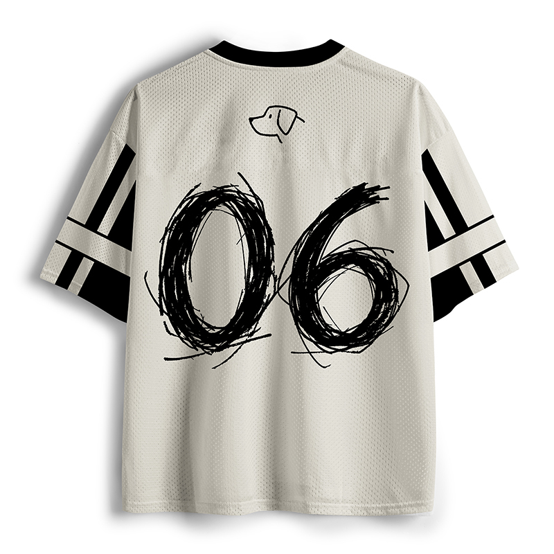 Tokyo-Tiger Messy Dog Mesh Jersey