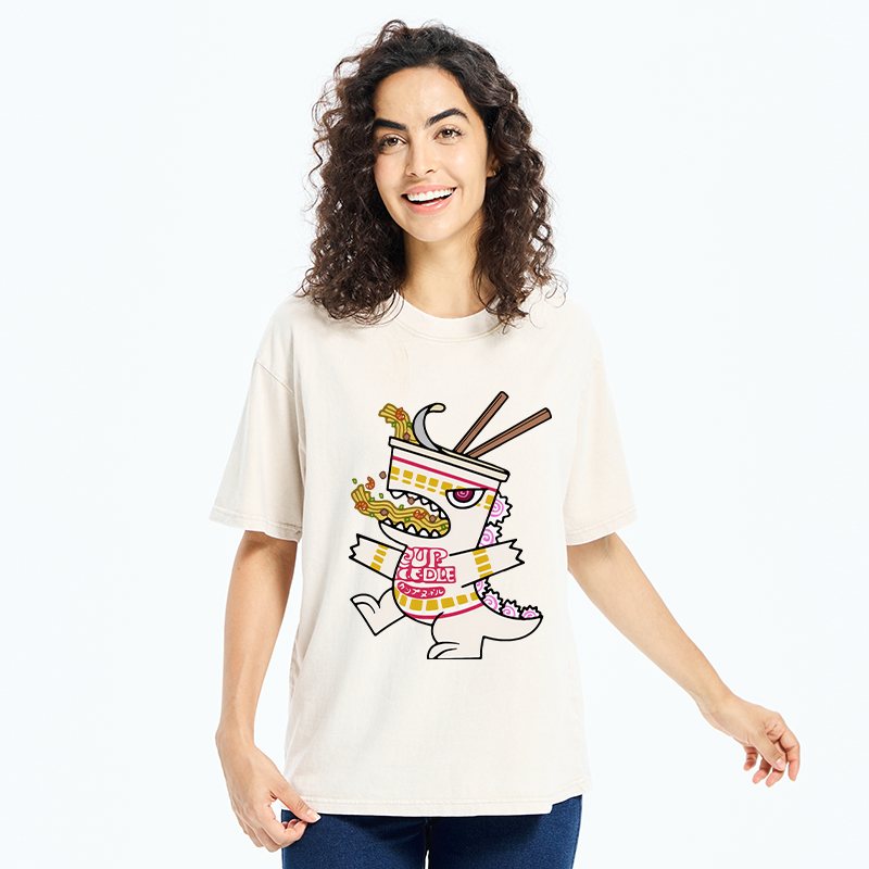 Tokyo-Tiger Ramenzilla Washed T-Shirt