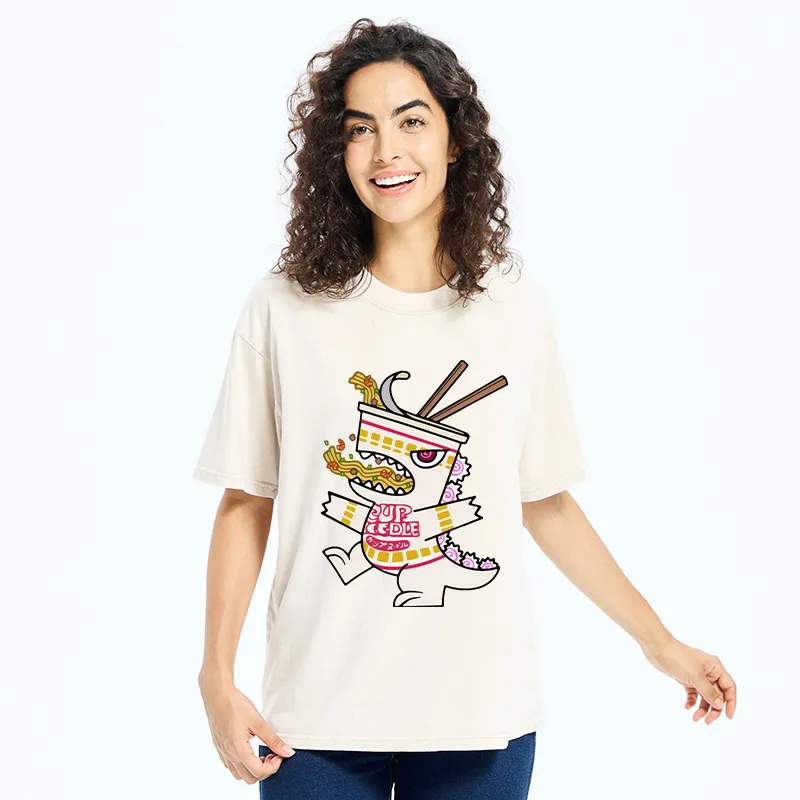 Tokyo-Tiger Ramenzilla Washed T-Shirt