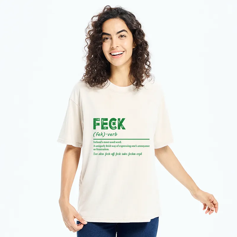 Tokyo-Tiger Saint Patrick Glossary Washed T-Shirt